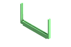 337-023-540-668 - EDAC Card Edge Connector